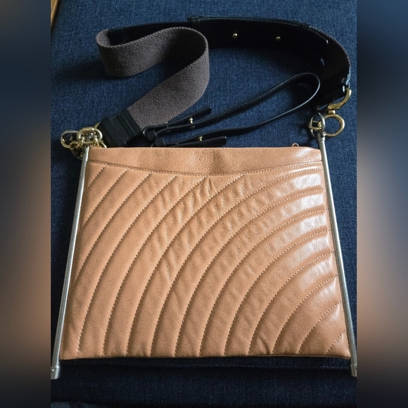 Chloe Handbags - Chloé “Roy” quilted clutch Crossbody bag